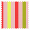 Candy Stripe Stitch Fabric in Candy Pink, Green Apple and Poison Apple