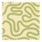Dotty as a Squiggle Fabric in Green and Yellow