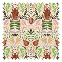 Sacred Scarabs Fabric in Blush on The Cat that Licked the Cream