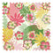 Tropical Treat Fabric in Pinks, Greens and Mustard