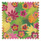 Tropical Treat Fabric in Green, Pinks and Yellow