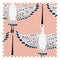 Ogata Kuren Fabric in Peach