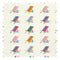 Deckchair Delight Fabric in Multicoloured on Ice Cream