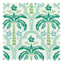 Tropical Vibes Fabric in Green and Turquoise