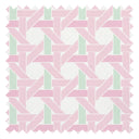 Rattan Resort Fabric in Pink and Mint