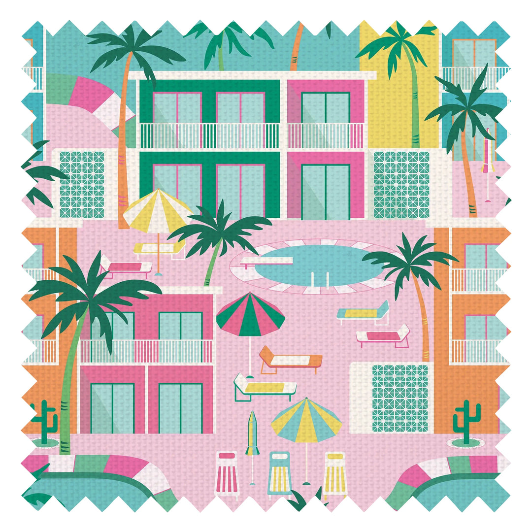 Miami Bliss Fabric in Brights