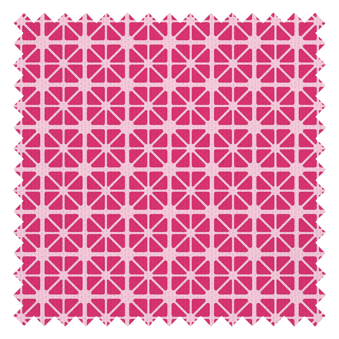 EST Lattice Fabric in Hot Pink and Pink