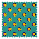 Splotch Fabric in Teal
