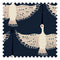 Ogata Kuren Fabric in Midnight Blue