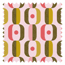 Oval-load Fabric in Candy Pink