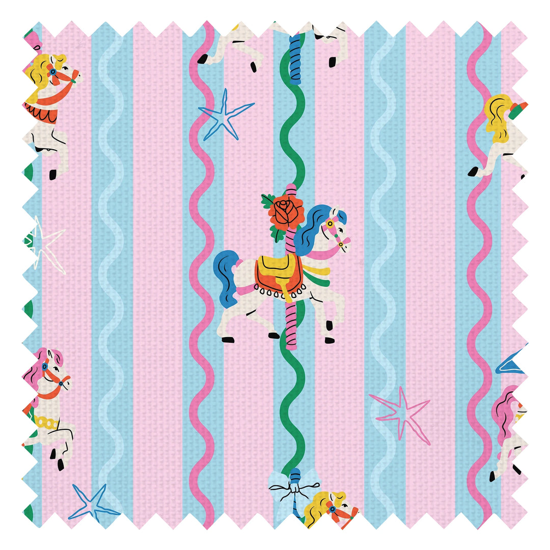 Sugar Coated Canter Fabric in Candy Mix