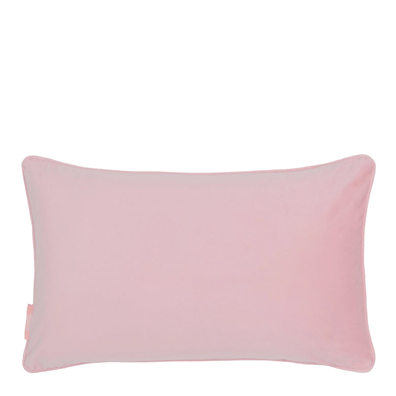 Animal Instinct Bolster Cushion in Ochre and Pink