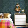 Atomic Dream Wallpaper in Silent Cave and Antique Gold