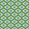 Atomic Teardrop Wallpaper in Blue and Light Green
