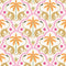 Bow Down to Leopard Wallpaper in Pink