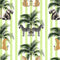 Catching Shade Wallpaper in Lime Green and White