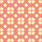 Chain Reaction Wallpaper in Candy Pink & Sunrise Orange