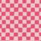 Checkerboard Wallpaper in Pink and Hot Pink
