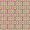 Cosmic Circuitry Wallpaper in Dusky Pink and Avocado