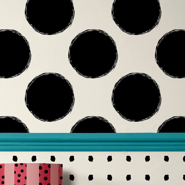 Cruella's Wish Wallpaper in Black and White