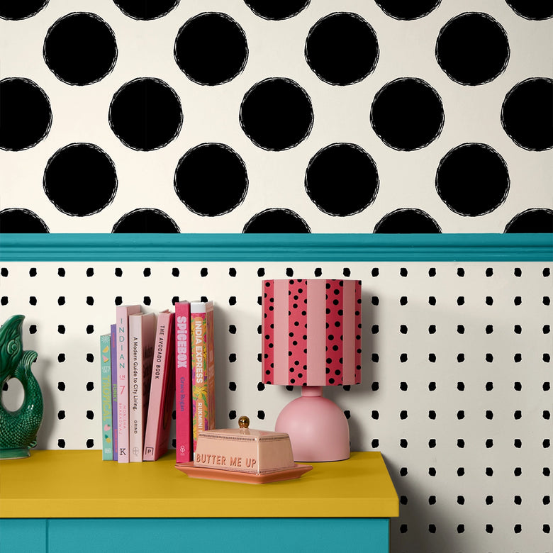 Cruella's Wish Wallpaper in Black and White