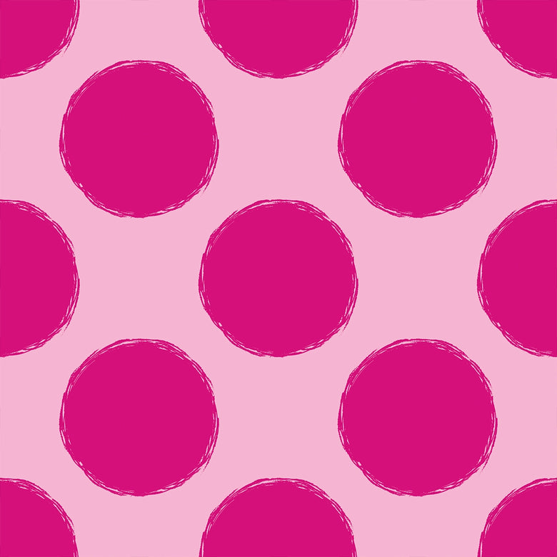 Cruella's Wish Wallpaper in Hot Pink and Candy Pink