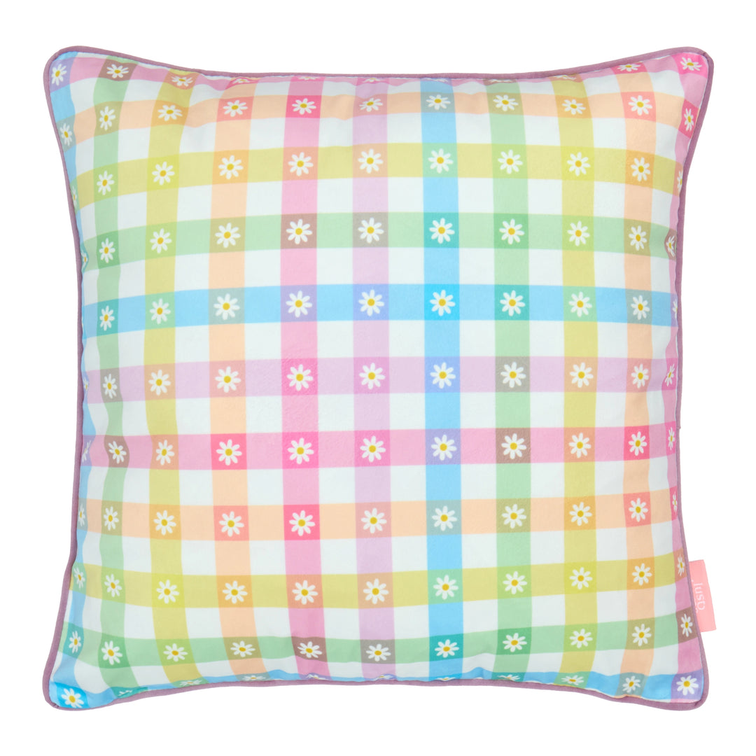 Daisy Days Square Cushion in Multicoloured