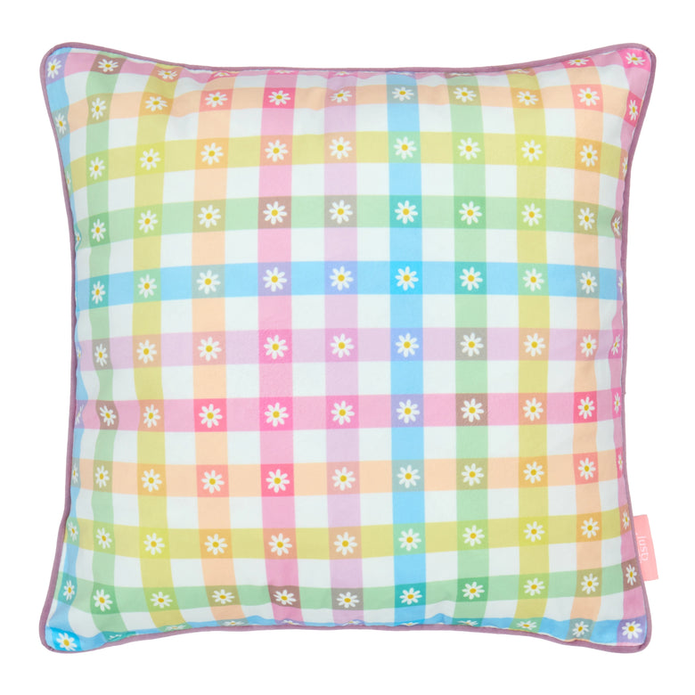 Daisy Days Square Cushion in Multicoloured
