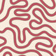 Dotty as a Squiggle Wallpaper in Rich Red and Green