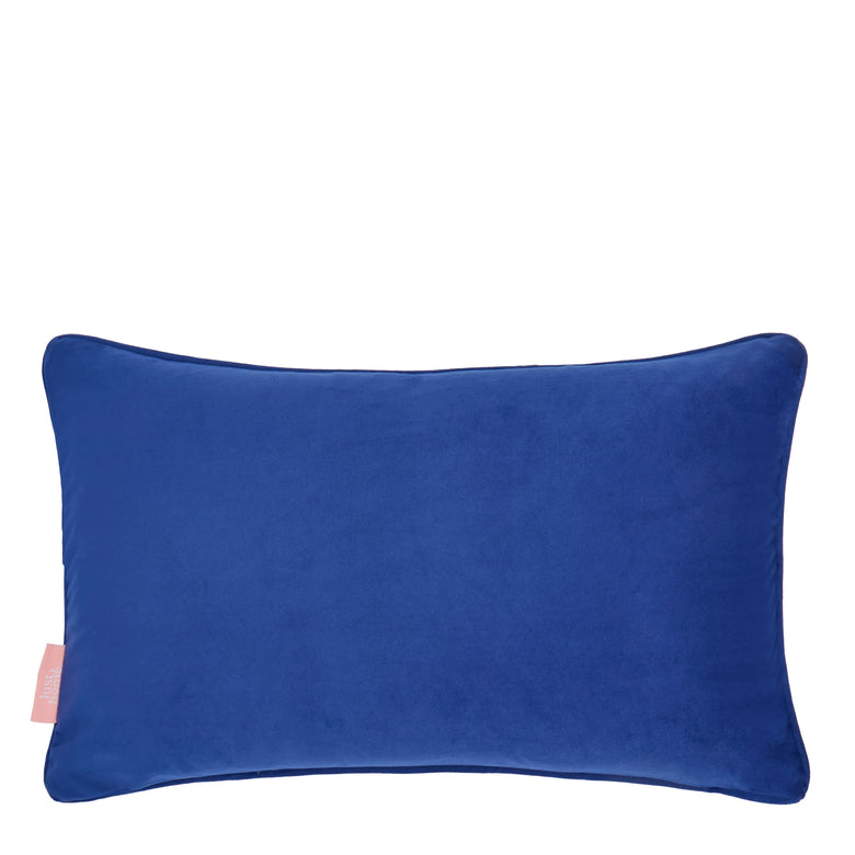 Eclectic Eden Bolster Cushion in Brights on Vintage Cream