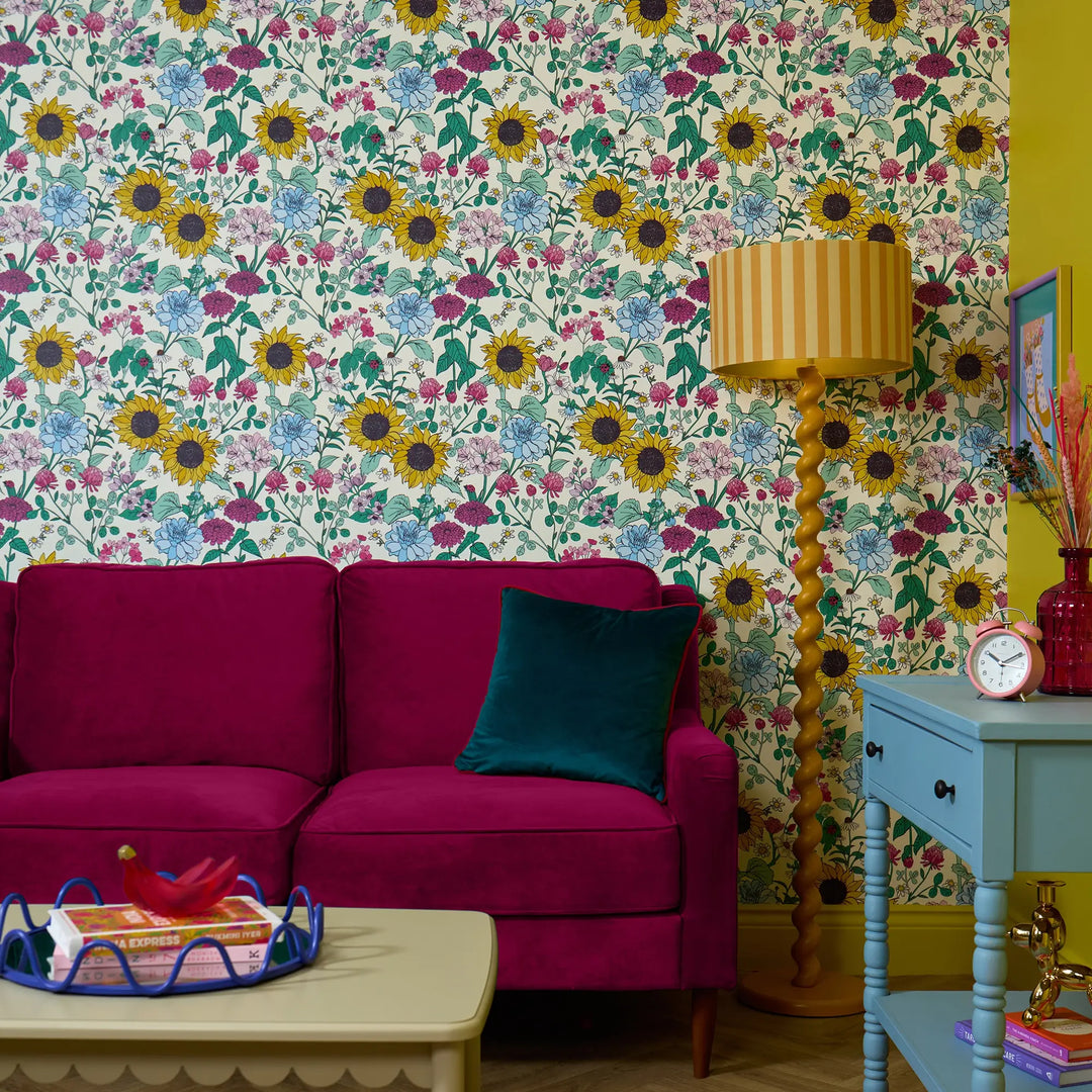 Enchanted Kingdom Wallpaper in Cream