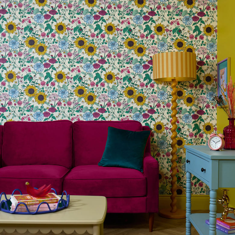 Enchanted Kingdom Wallpaper in Cream