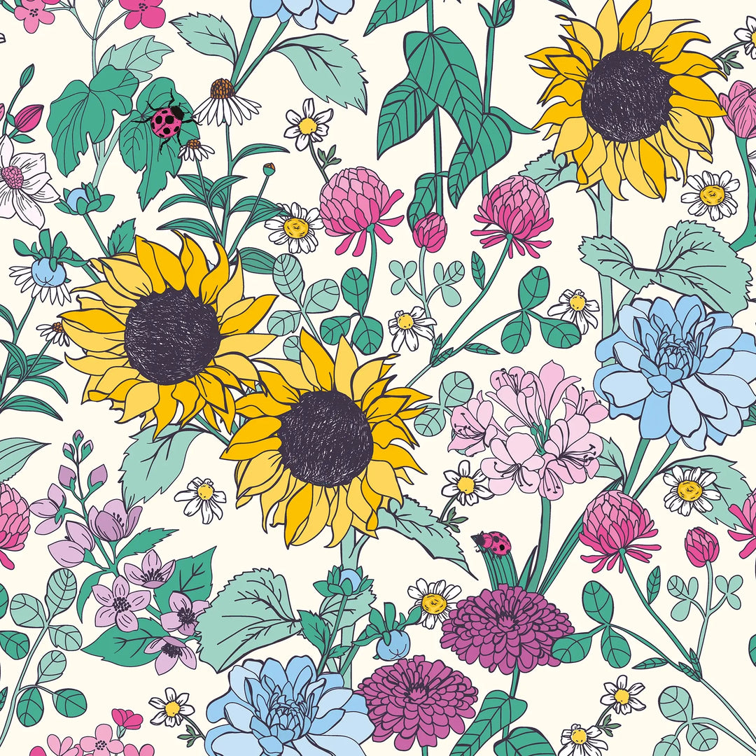 Sample of Enchanted Kingdom Wallpaper in Cream