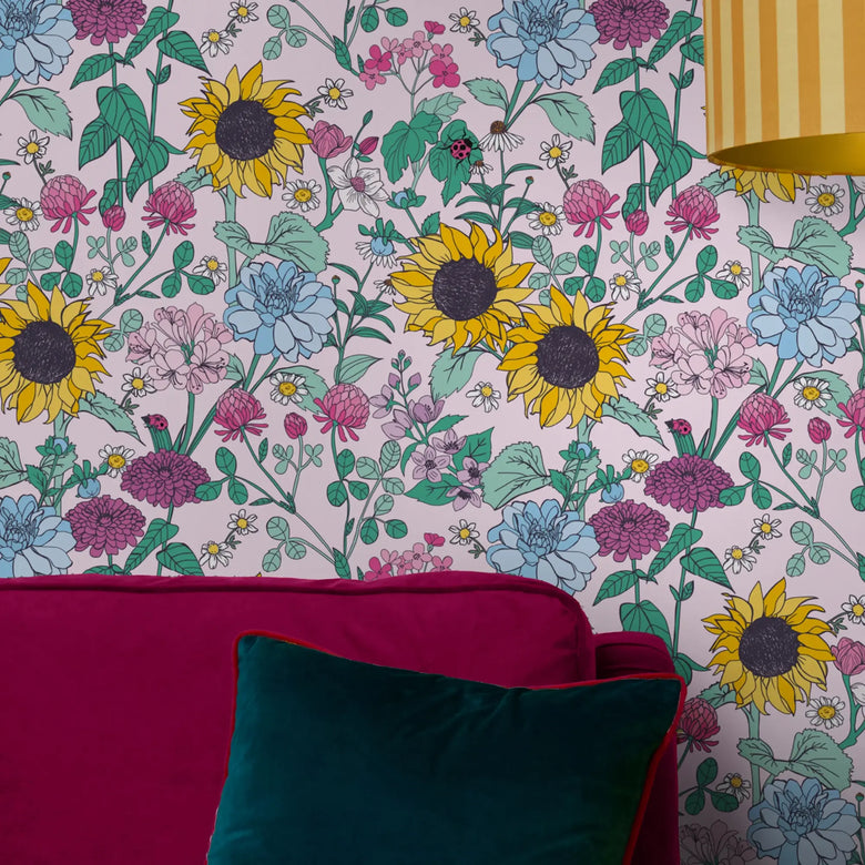 Enchanted Kingdom Wallpaper in Pink