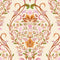 Fantastical Ocean Wallpaper in Blush on The Cat that Licked the Cream