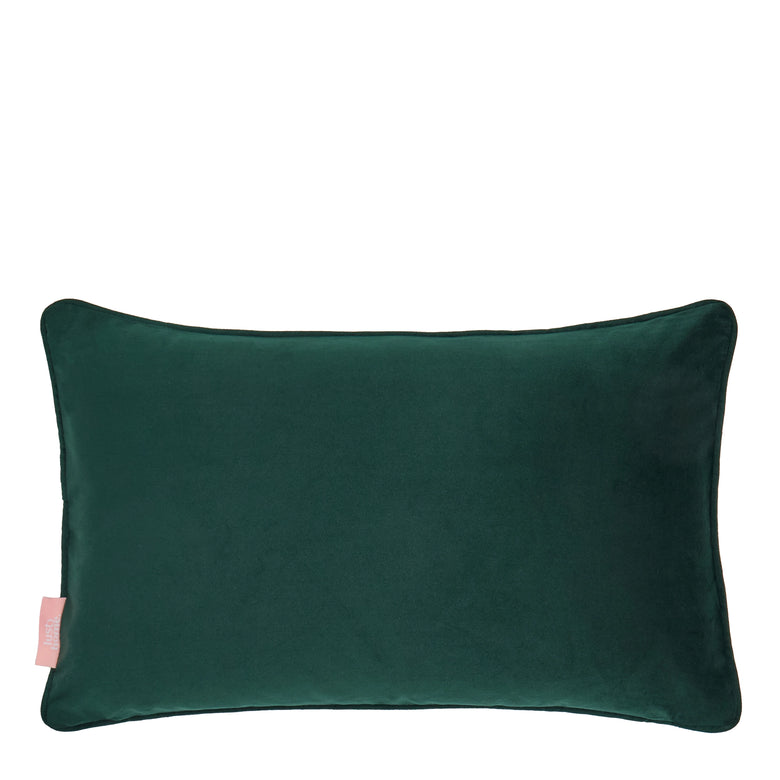 Forbidden Fruit Bolster Cushion in Dusty Rose