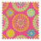 Free Spirit Fabric in Brights on Hot Pink
