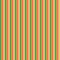 Fruit Salad Pinstripe Wallpaper in Multicoloured on Mustard