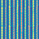 Get a Wiggle On Wallpaper in Blues, Mustard and Millennial Pink