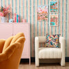 Get A Wiggle On Wallpaper in Retro Sunset