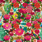 Ginger, Wings and Wild Things Wallpaper in Multicoloured on Cream