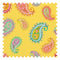 Grand Gesture Fabric in Pastels on Sunshine Yellow