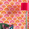 Groovy Baby Wallpaper in Pink, Raspberry and Orange Fizz
