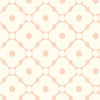 Thumbnail of vintage flower petal, geometric wallpaper in candy floss pink and cream 