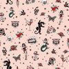Hello Sailor Wallpaper in Candy Floss
