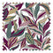 Honolulu Fabric in Sage Green, Plum and Stone