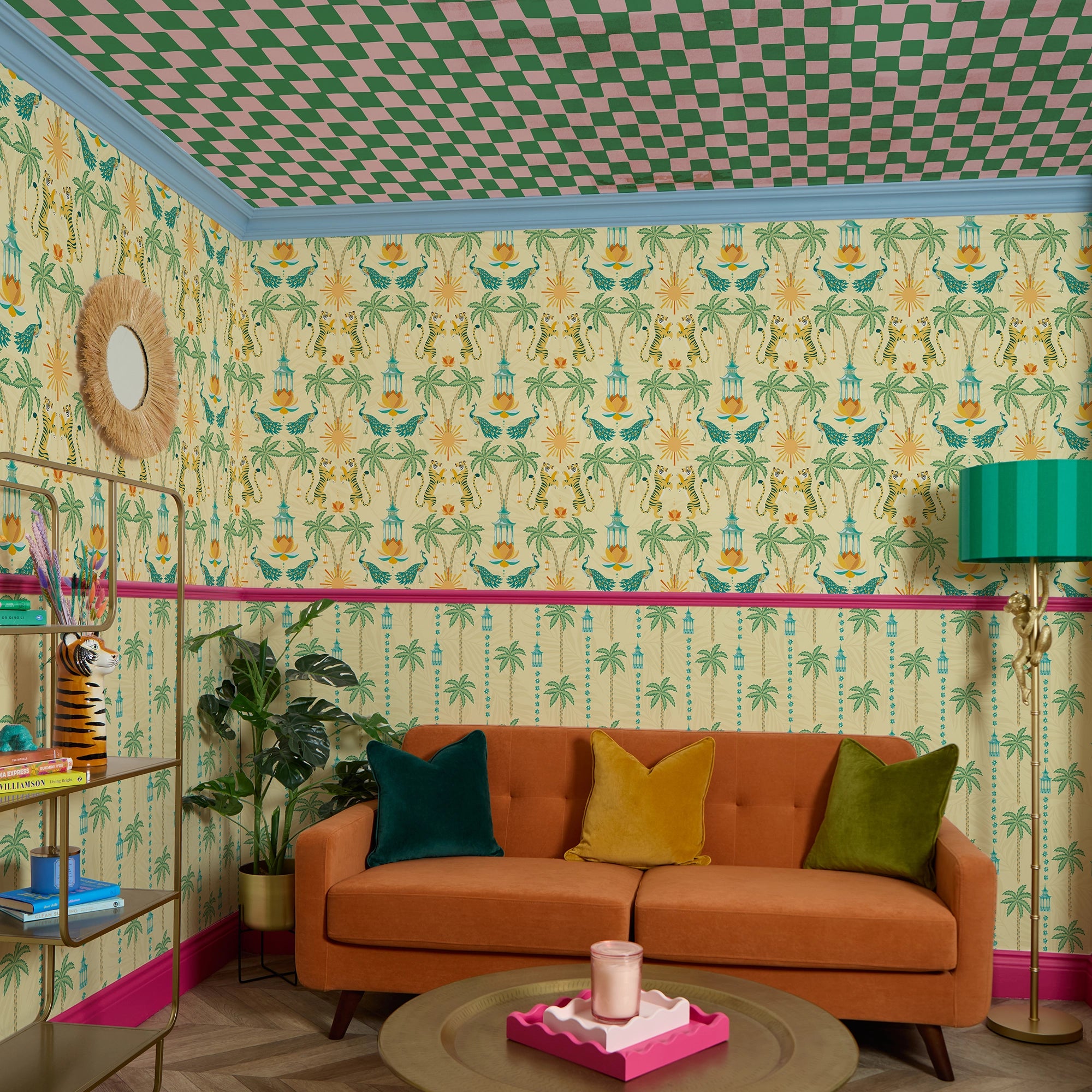 It's a Jungle out There Wallpaper in Golden Sunset