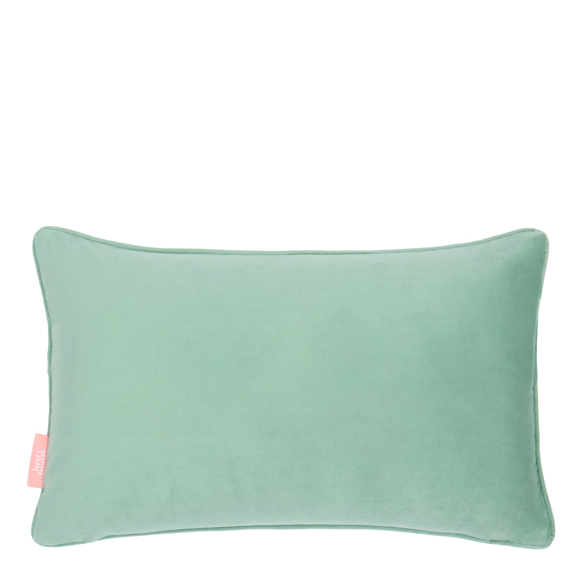 Keep on Rollin Bolster Cushion in Duck Egg Blue, Burnt Orange and Sand