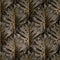 Sample of Jungle Beat Wallpaper in Black and Gold