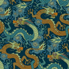Year of the Dragon in Cool Blues